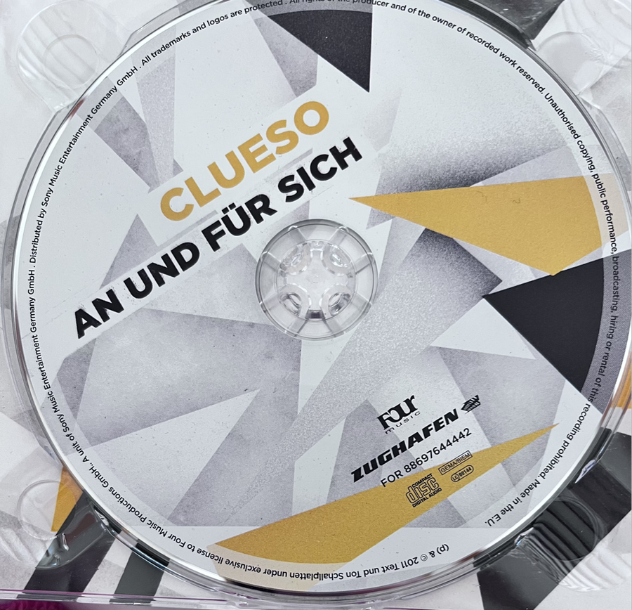 Clueso - An und fur sich FOR88697644442