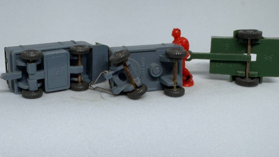 Airport baggage cart and accessories (Wiking)