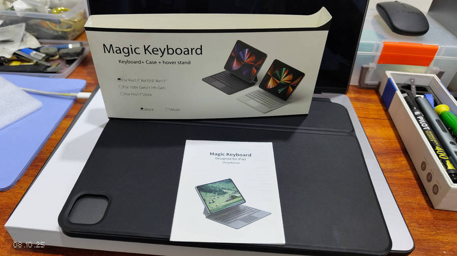 Touch keyboard Magic Compatible for iPad Pro 11", Air 10.9" ,Air 11"
