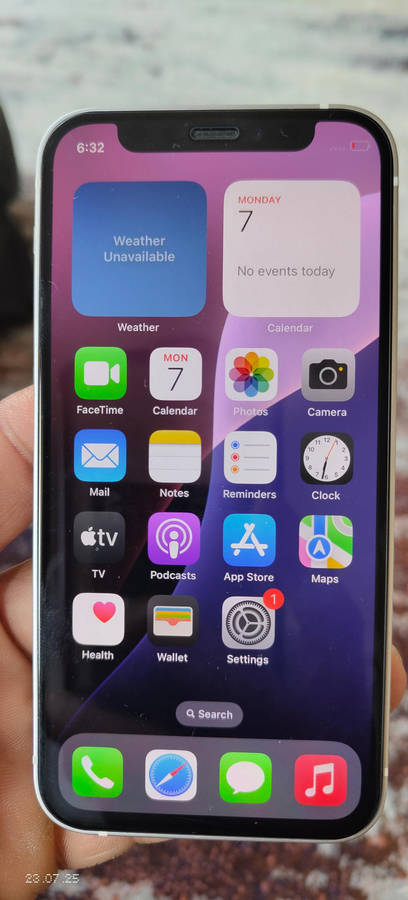 iPhone 12 Mini 64GB white colour