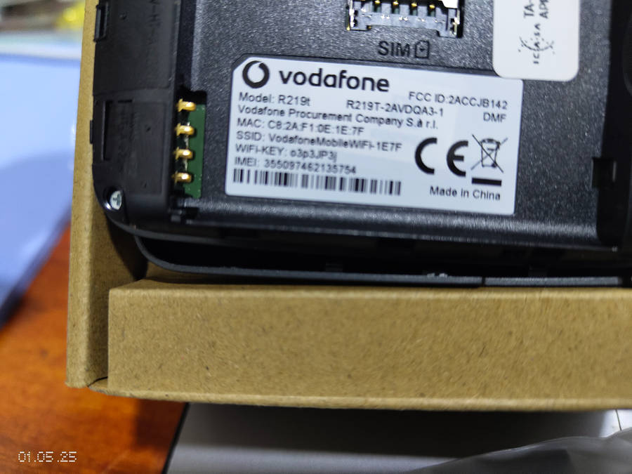 Vodafone R219t  4G mobile wi-fi router All network