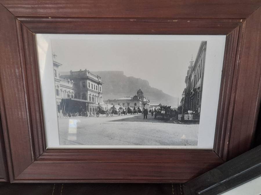 Old pictures of cape town city in frames Please don't bid if you don't want to pay