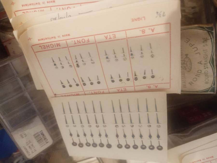 OLD STOCK  Watchmaker Estate Watch Hour & Minute  Hands Watch Glass Watch Spare Parts as a job lot