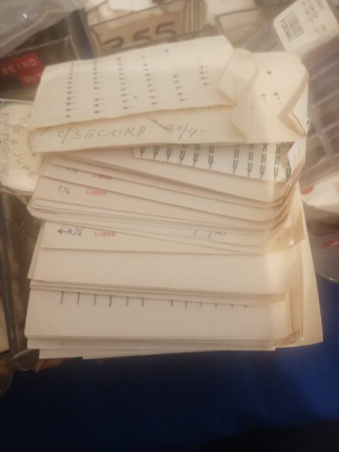 OLD STOCK  Watchmaker Estate Watch Hour & Minute  Hands Watch Glass Watch Spare Parts as a job lot
