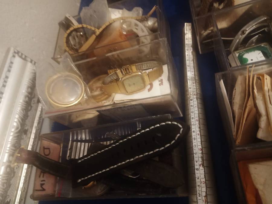 OLD STOCK  Watchmaker Estate Watch Hour & Minute  Hands Watch Glass Watch Spare Parts as a job lot