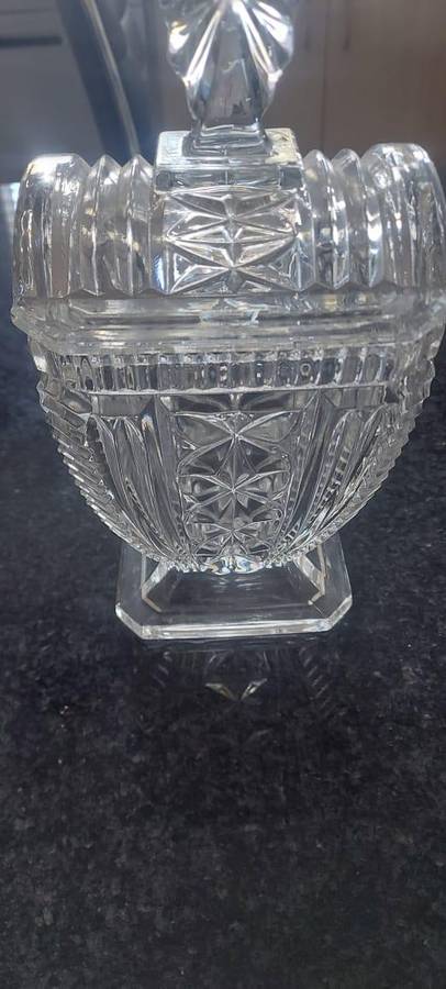 Art Deco Style Pressed Glass