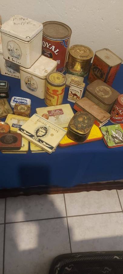 Collectible Tins as a lot