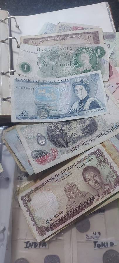 On offer is a superb selection of Thousands of coins and notes found from a deceased estate