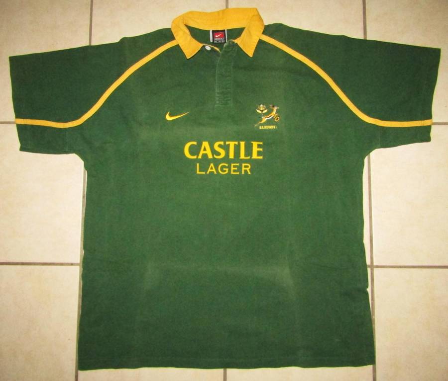 Old Nike Springbok Rugby Jersey - Size 2XL