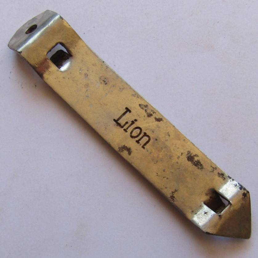 Vintage Lion Beer Bottle Opener