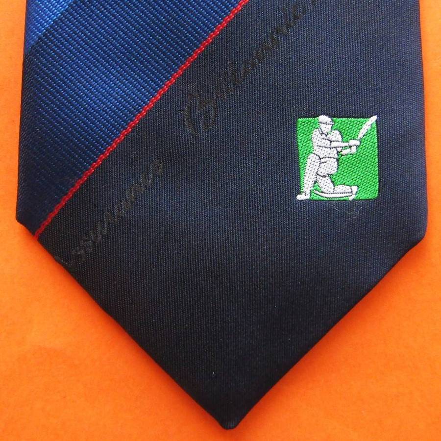 Old Britannic Assurance Cricket Neck Tie