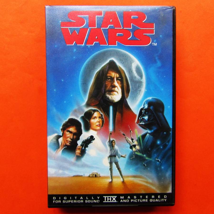 Star Wars - A New Hope - Movie VHS Tape (1995)
