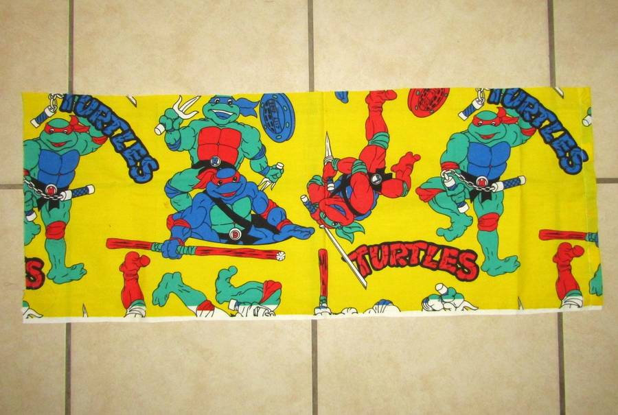 Old Teenage Mutant Ninja Turtles Piece of Fabric