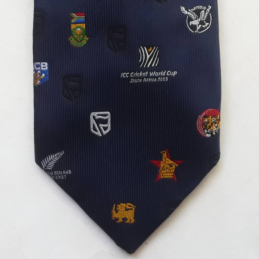 2003 ICC Cricket World Cup Neck Tie