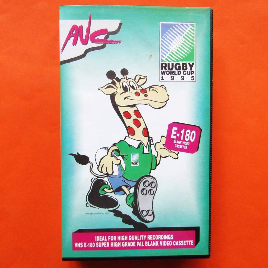 1995 Rugby World Cup - VHS Video Tape