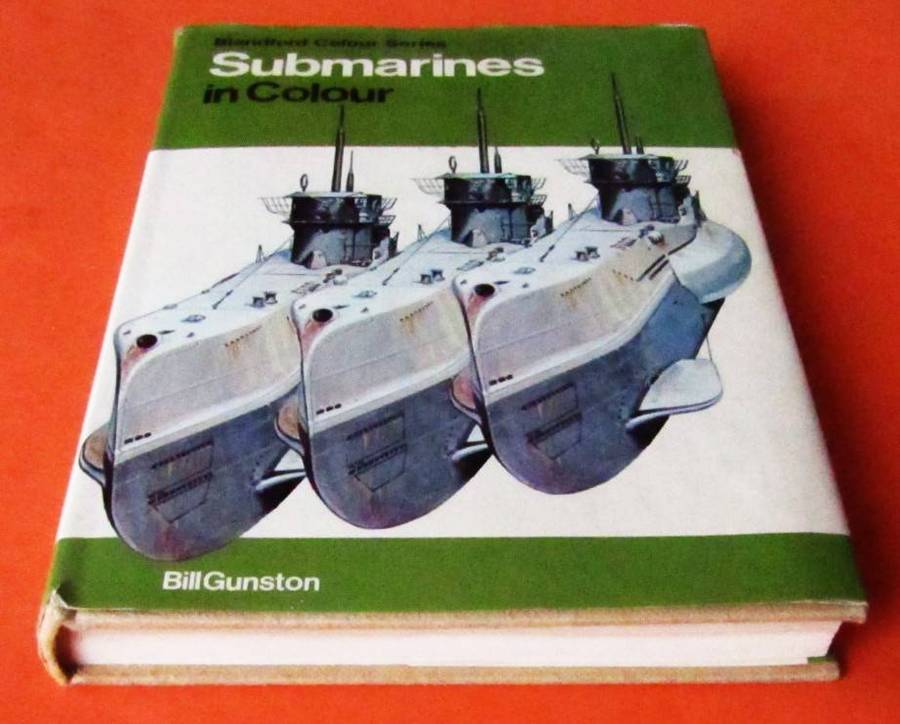 Submarines in Colour - Hardcover Book (1976)