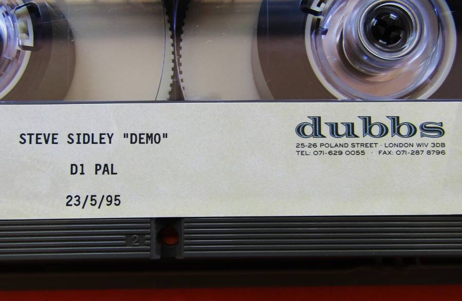 Large Sony D1M-12 19mm Video Cassette