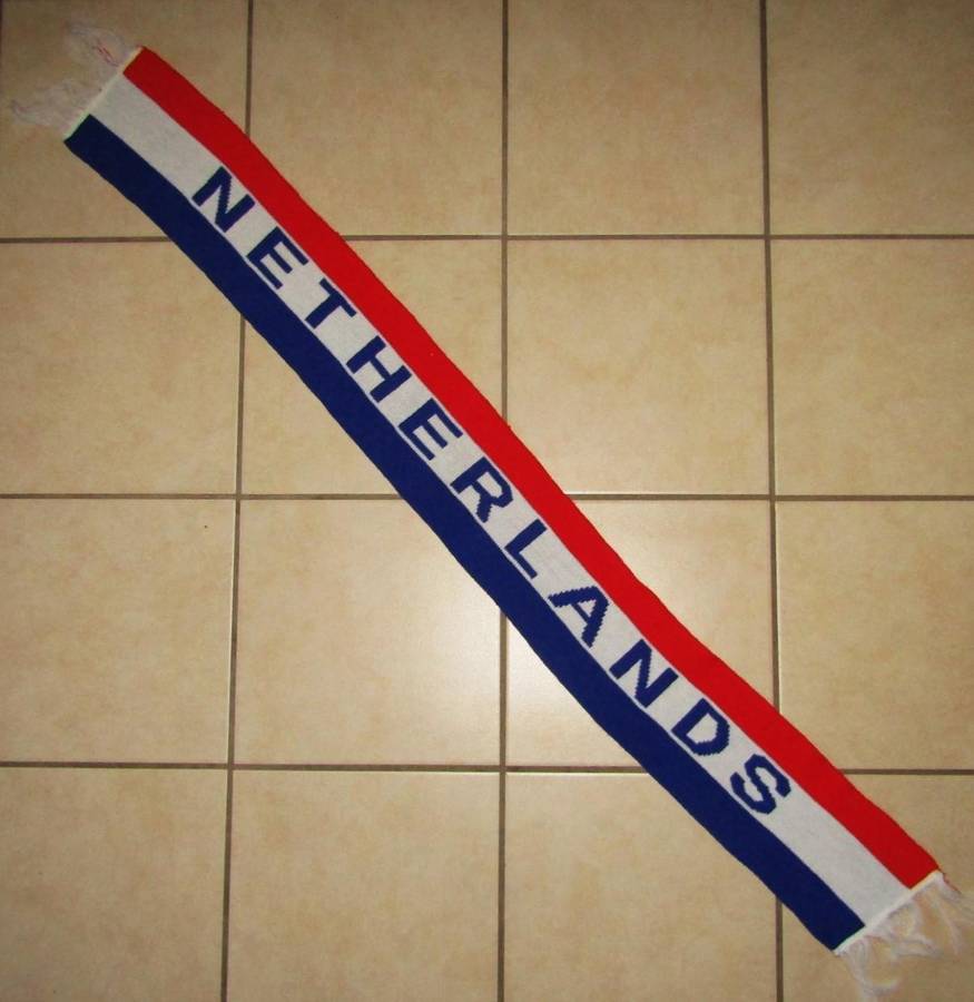 Old Netherlands Football Supporter Scarf