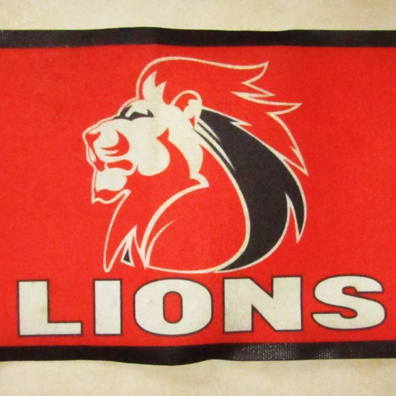 Old Lions Rugby Rubber Bar Mat