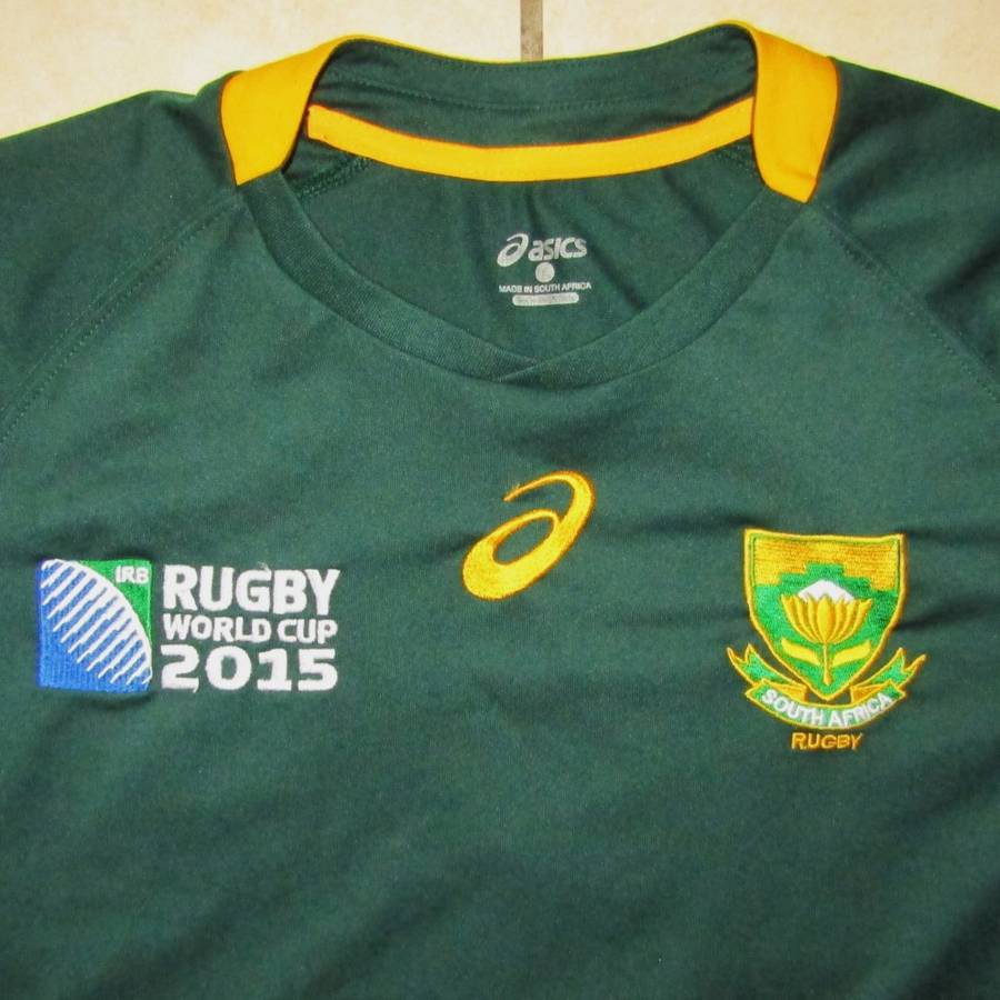 2015 World Cup Special Edition Springbok Rugby Jersey - Large Size