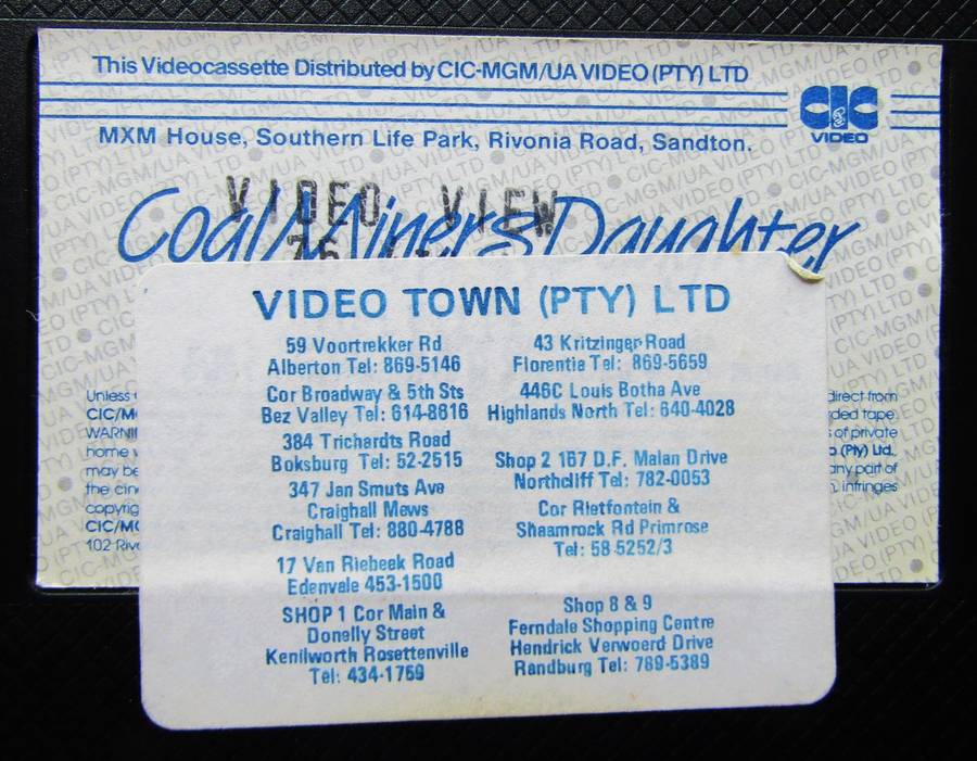 Coal Miner's Daughter - Tommy Lee Jones - Movie VHS Tape (1980)