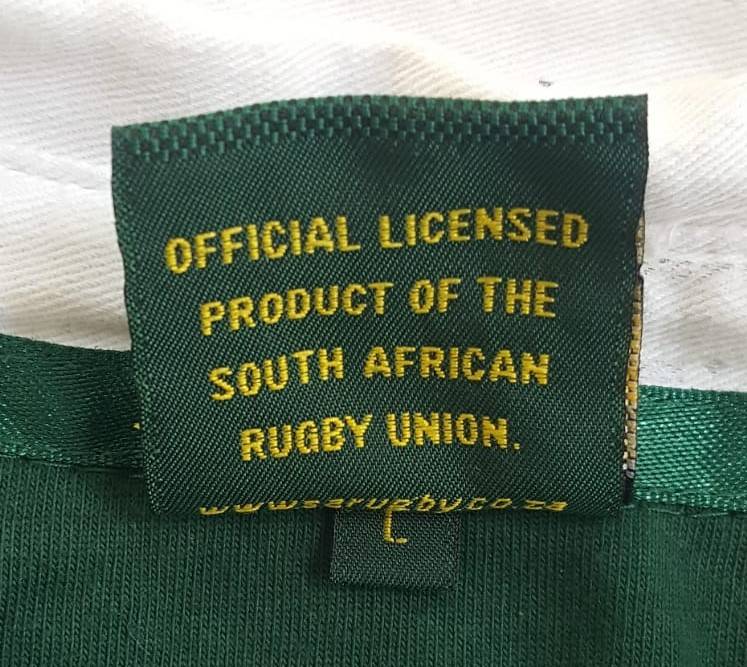 Old Springbok Rugby Jersey - Large Size