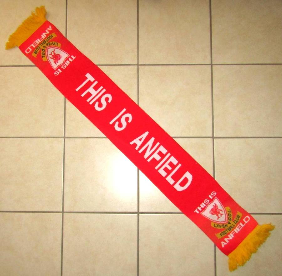 Old Liverpool Football Club Scarf