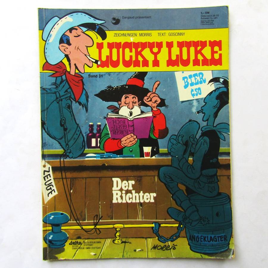 Lucky Luke - German Softcover Book (1981)