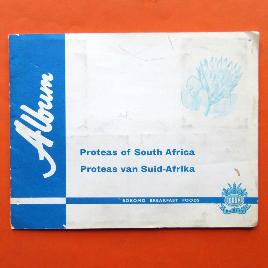 Old Proteas of South Africa Sticker Card Album