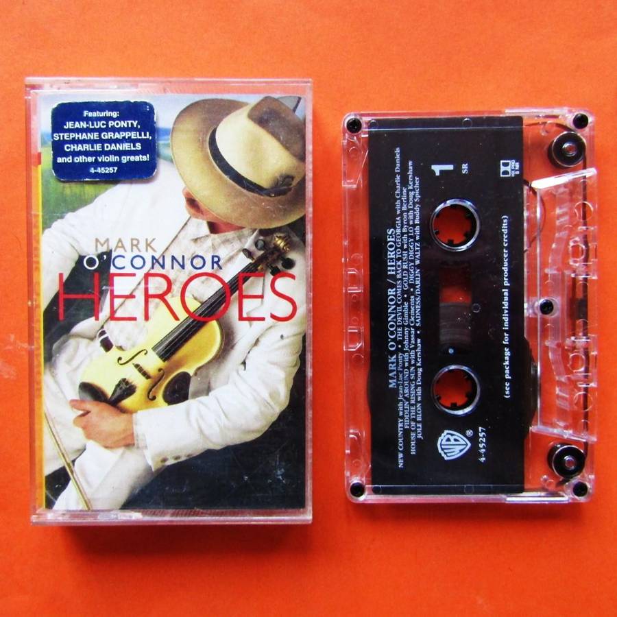 Mark O'Connor - Heroes - Cassette Tape (1993)