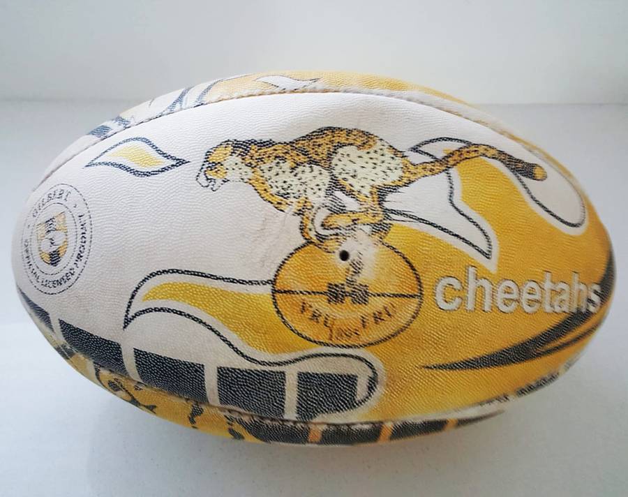 Old Free State Cheetahs Full Size Rugby Ball
