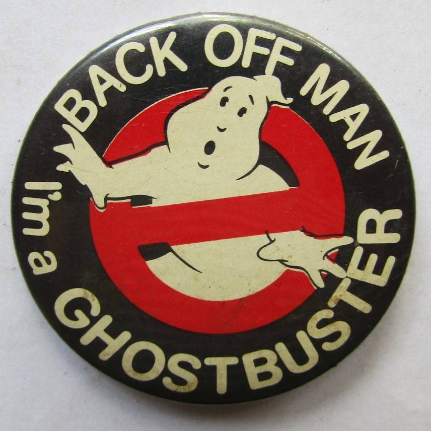 Old Ghostbusters Lapel Pin Badge