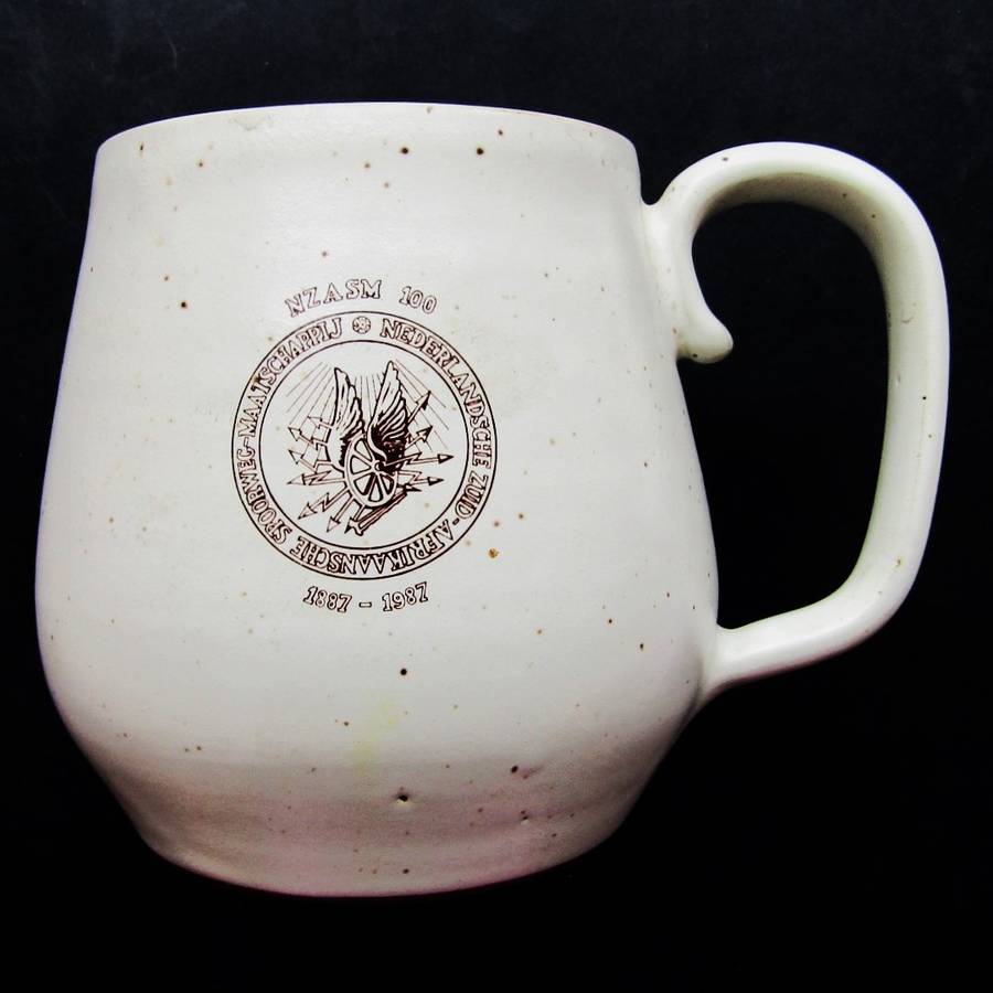 1887 - 1987 NZASM Railways Beer Mug