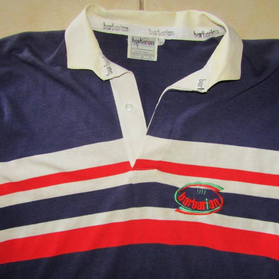 Old Barbarian Long Sleeve Rugby Jersey - Size 42