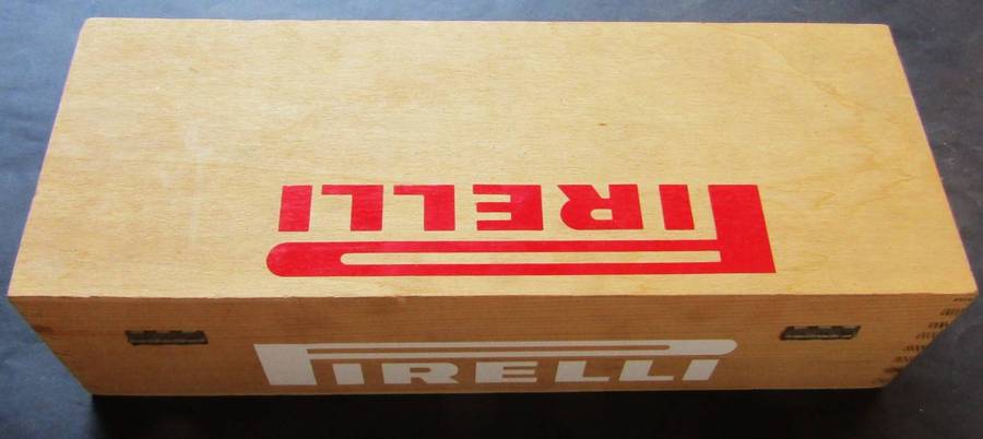 Made in Germany Pirelli Tyres Wooden Case