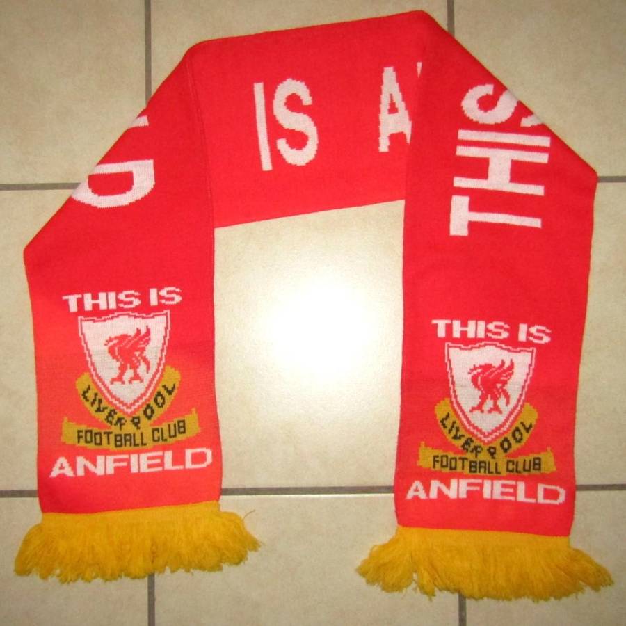 Old Liverpool Football Club Scarf