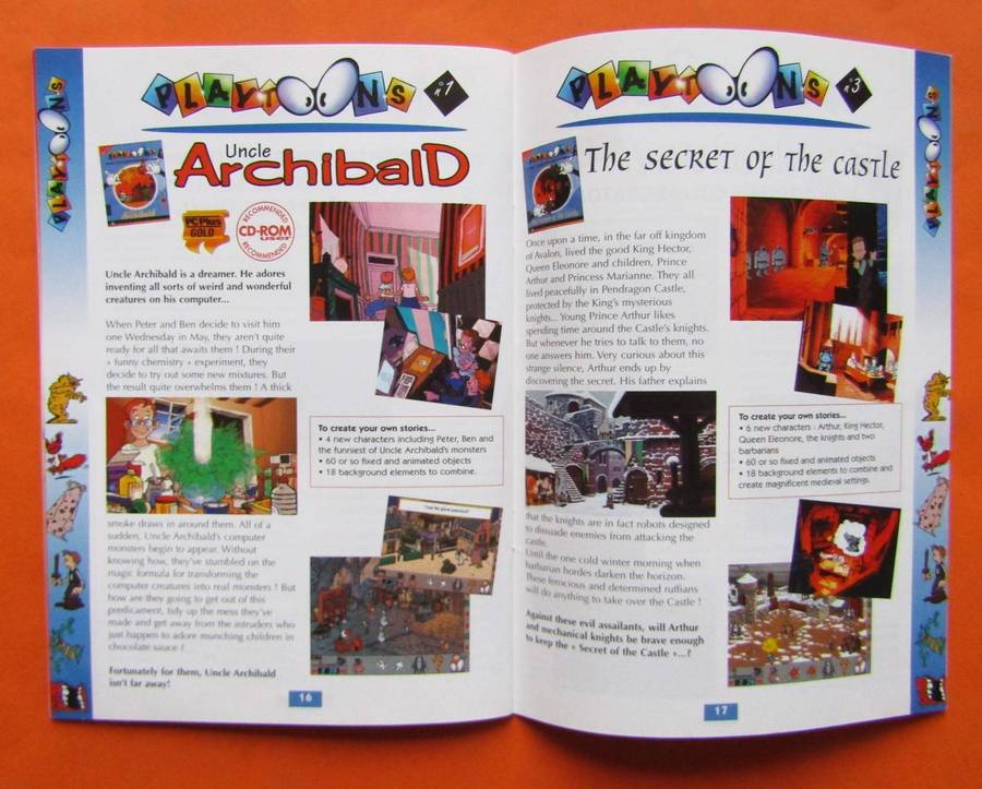 1995 - 1996 Sierra Edutainment PC Games Catalogue