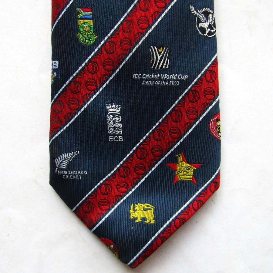 2003 ICC Cricket World Cup Neck Tie