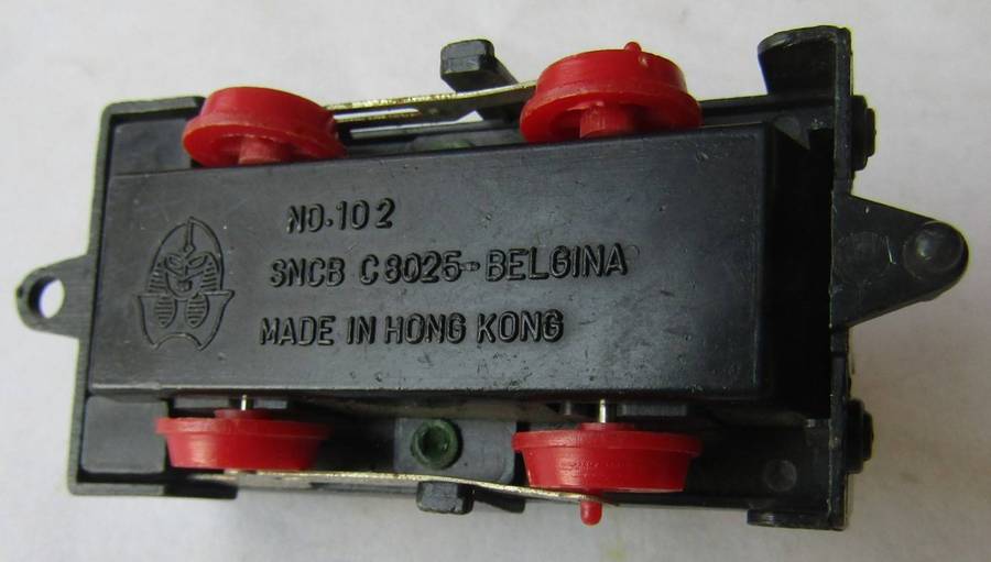 Old Made in Hong Kong SNCB Belgina Train Locomotive