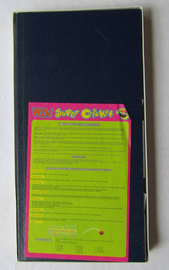 Old KTV Super Cricket Board Game