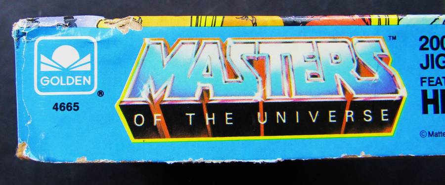1985 Masters of the Universe He-Man Puzzle