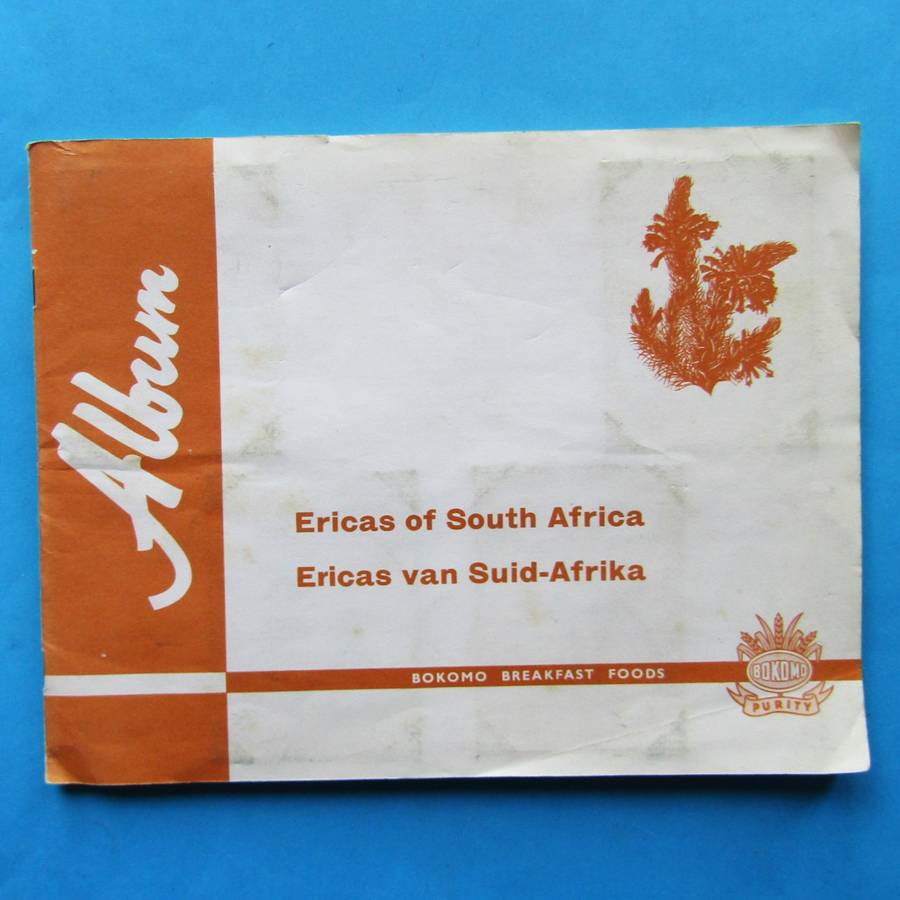 Old Ericas of South Africa Sticker Card Album
