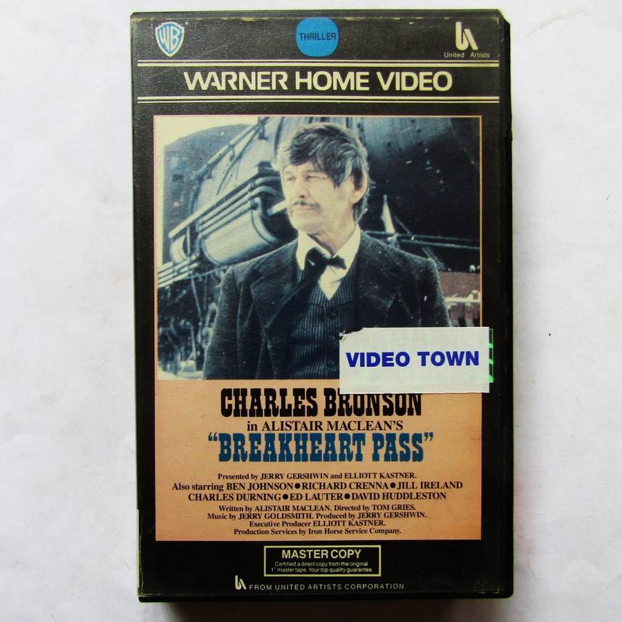 Breakheart Pass - Charles Bronson - Movie VHS Tape (1985)
