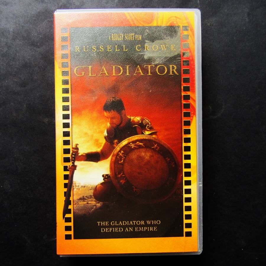Gladiator - Russell Crowe - Movie VHS Tape (2000)