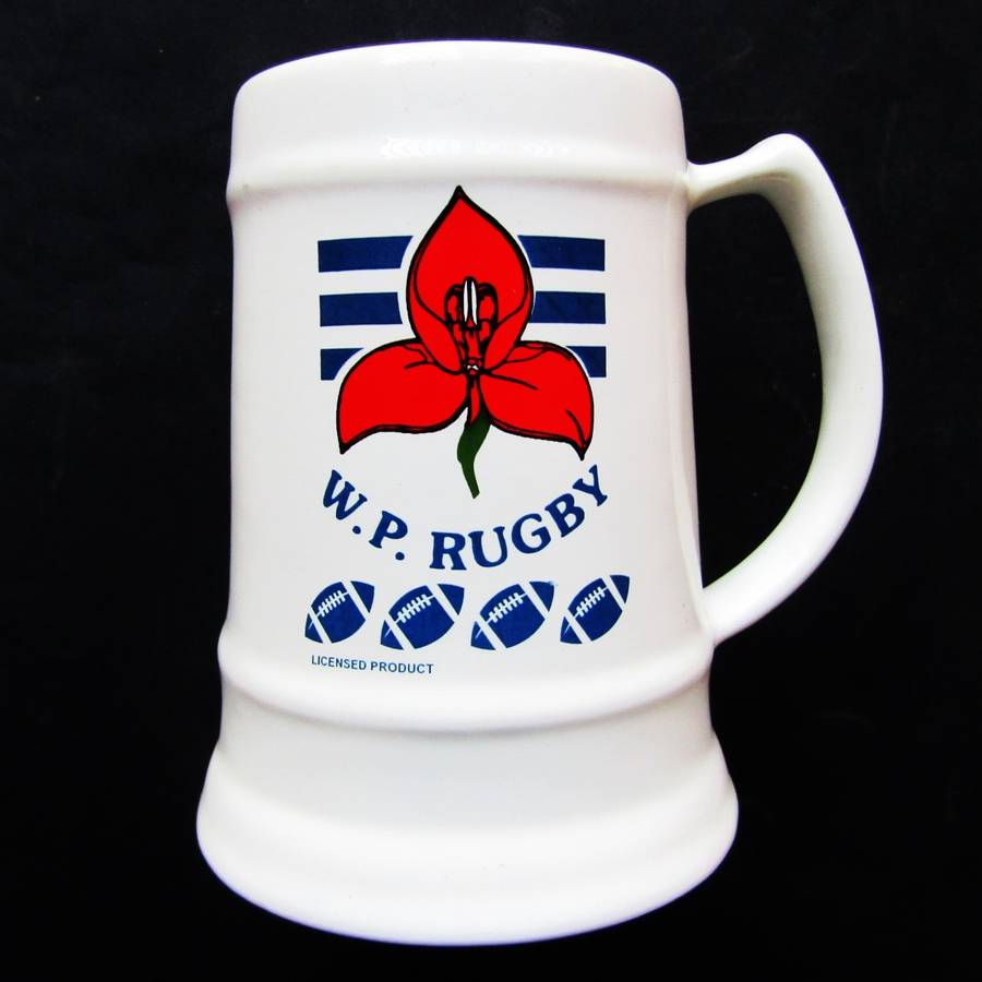 Old WP Western Province Rugby Beer Mug