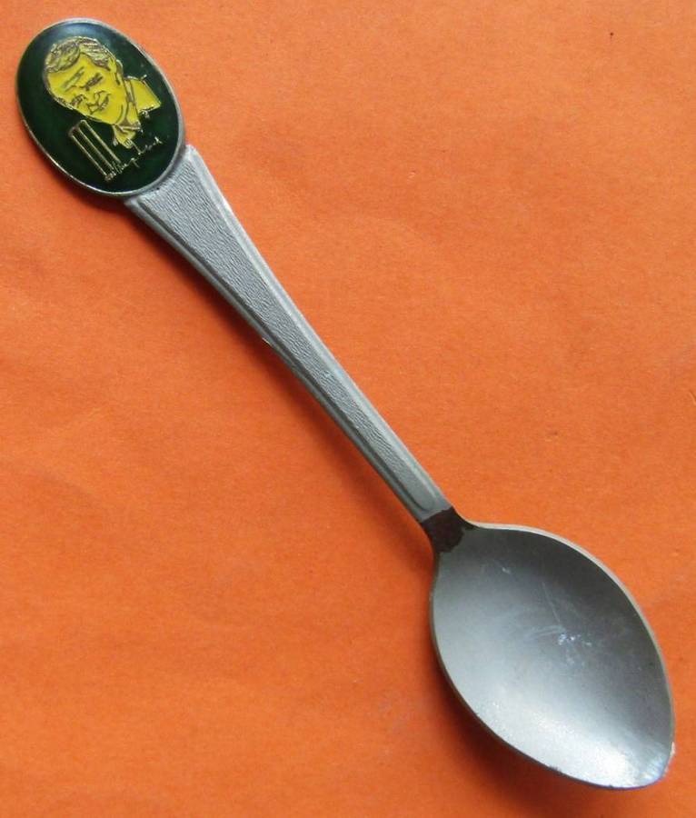 Old Graeme Pollock Signature Cricket Spoon