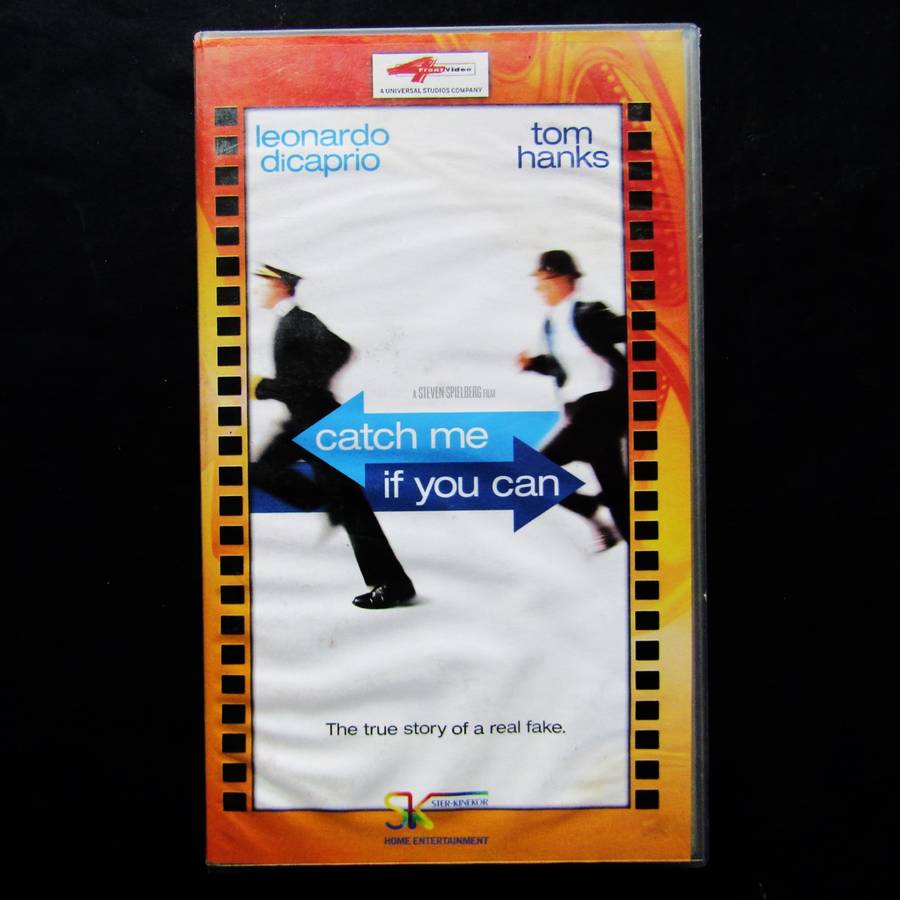 Catch Me If You Can - Movie VHS Tape (2003)