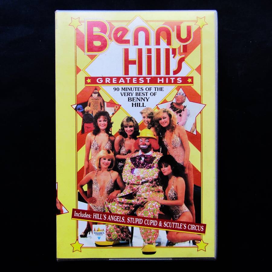 Benny Hill's Greatest Hits - VHS Video Tape (1990)