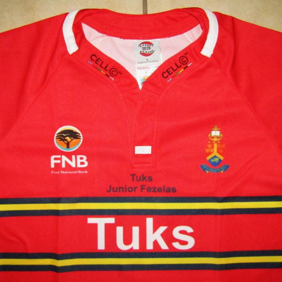 Old Varsity Cup Pretoria University Tuks Players Rugby Jersey