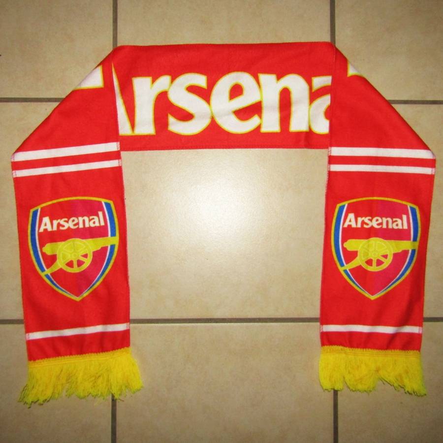 Old Arsenal Football Supporter Scarf